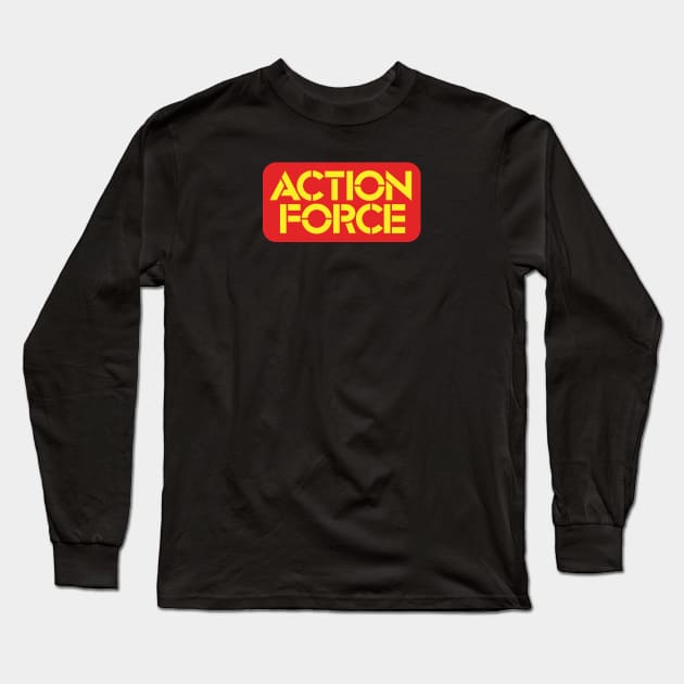 Action Force 1983 Long Sleeve T-Shirt by JackCouvela